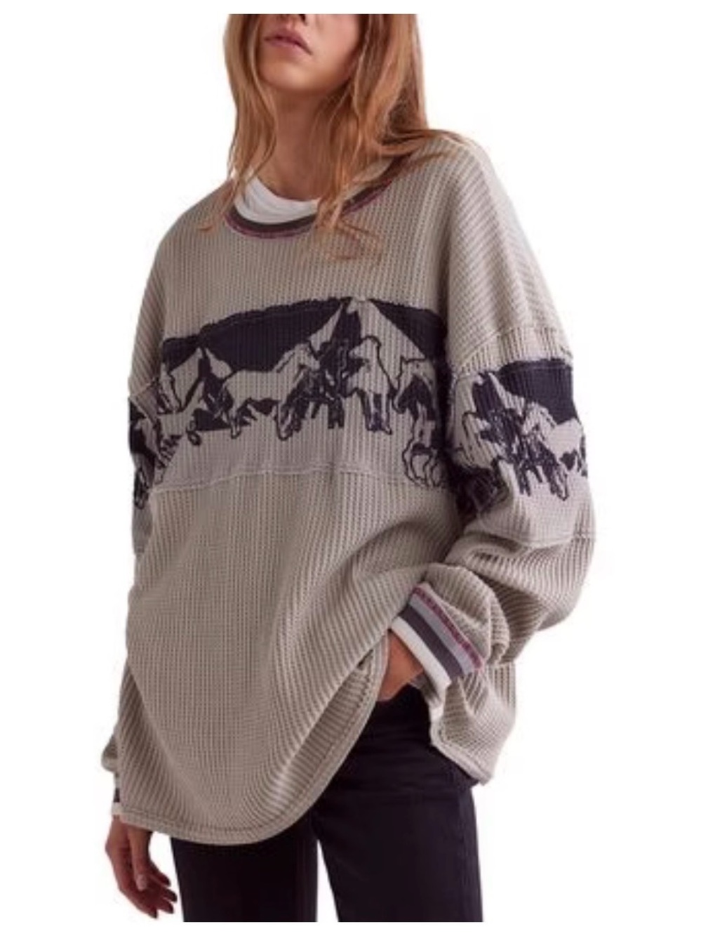 Free people big sky graphic tee shirt
